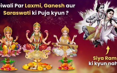 दीपावली पर लक्ष्मी पूजन क्यों होता है? राम और सीता की पूजा क्यों नही?