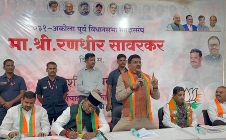 महाराष्ट्र की 15 विधानसभा क्षेत्र में कैबिनेट मंत्री विश्वास सारंग एवं सांसद ज्ञानेश्वर पाटील पार्टी उम्मीदवार को जीताने के लिए कर रहे हैं जी तोड़ मेहनत