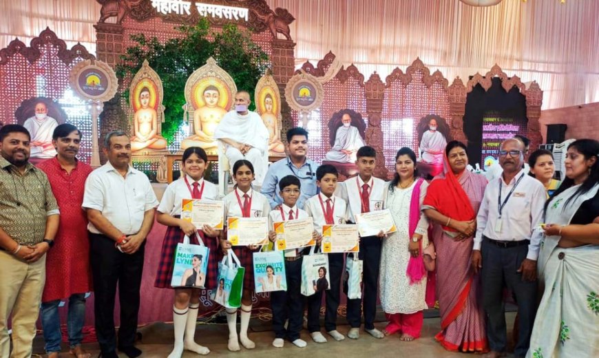 राष्ट्रीय स्तर पर आयोजित सिंगिंग प्रतियोगिता में 5 विद्यार्थियों ने तृतीय स्थान किया अर्जित