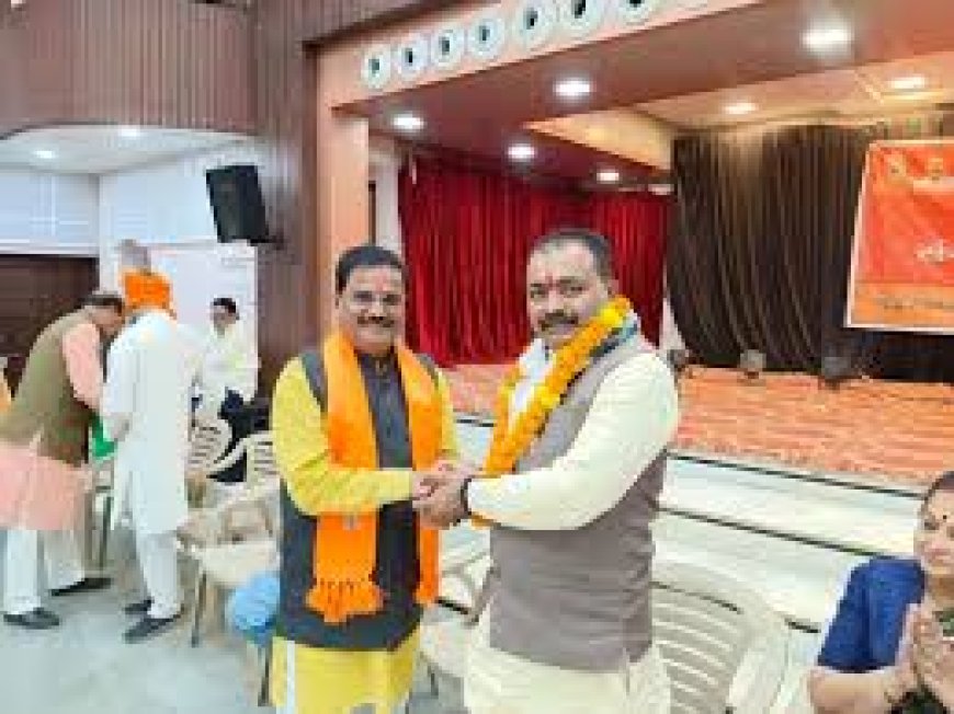 भारतीय जनता पार्टी के मंडल पर्व अंतर्गत मंडल अध्यक्ष, जिला प्रतिनिधियों के नामों की घोषणा जिले के 13 मंडलों में सहमति से निर्वाचित किए मंडल अध्यक्ष