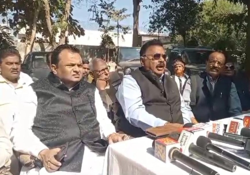 पत्रकारवार्ता - 16 दिसंबर को कांग्रेस का बड़ा घेराव, कांग्रेस प्रदेश अध्यक्ष जीतू पटवारी के नेतृत्व में  विधानसभा घेराव की चेतावनी , इन मुद्दों पर सरकार से पूछेंगे सवाल