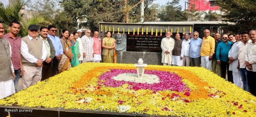 अटल जी का जीवन अनथक कर्म, अडिग धैर्य और असाधारण नेतृत्व का अनुपम उदाहरण है-अर्चना चिटनिस