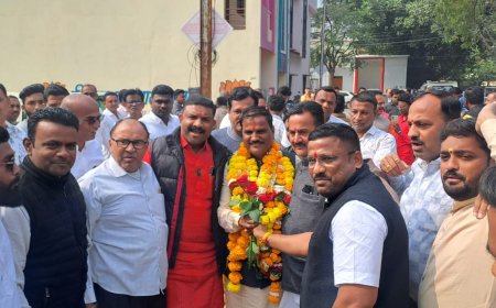 भाजपा जिला अध्यक्ष पद पर मेरी दोबारा नियुक्ति आपसी समन्वय का ही परिणाम - डॉ. माने
