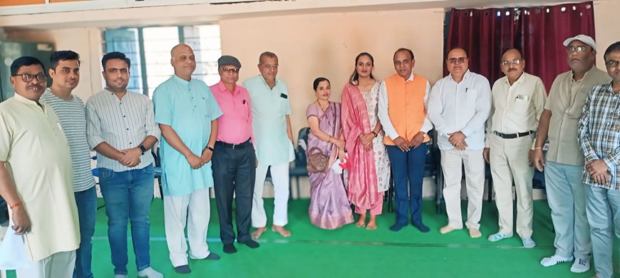 एमपीपीएससी में चयन होने पर रोहिणी का हुआ अभिनंदन