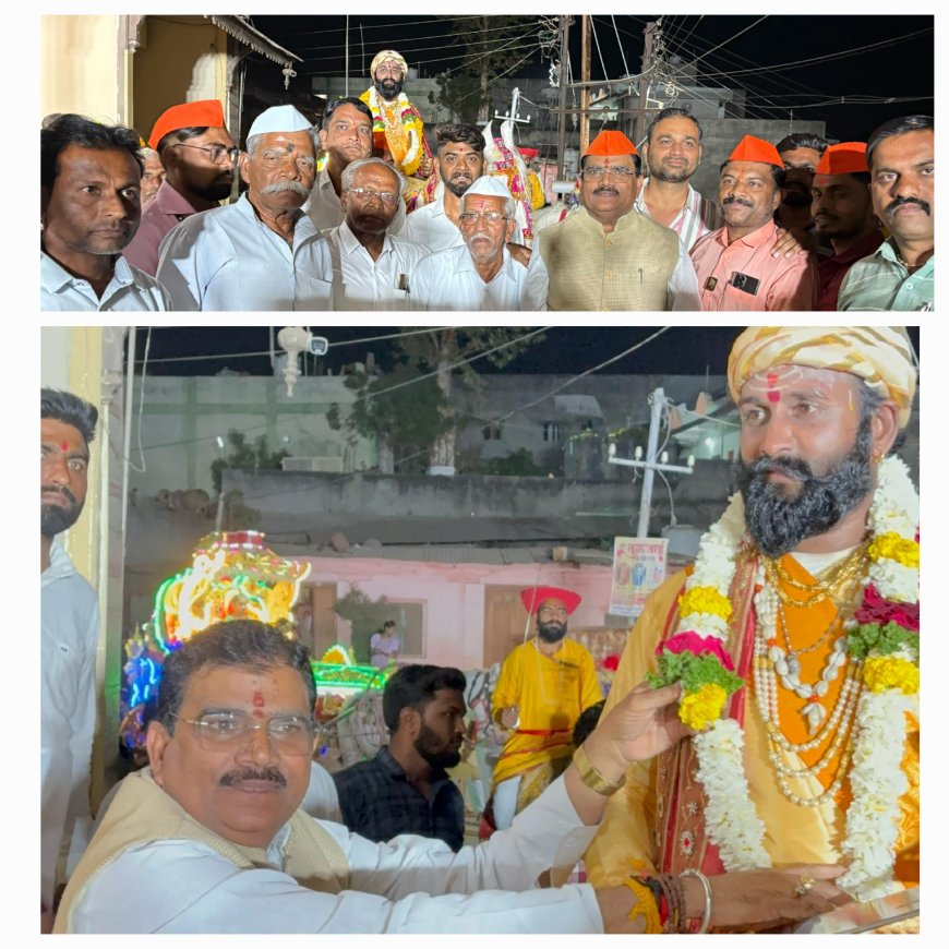 छत्रपति शिवाजी महाराज जी का अतुल्य शौर्य सदैव हम सभी के लिए प्रेरणादायी रहेगा-ज्ञानेश्वर पाटील